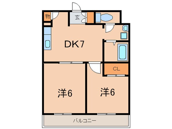 フジアーバンハイツの物件間取画像